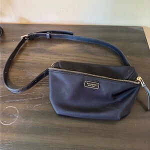 Kate Spade Black fanny pack bum bag